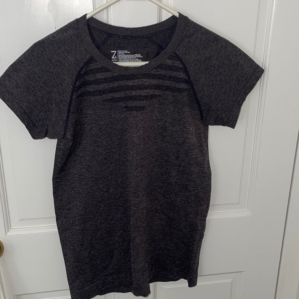 Z by Zella charcoal gray workout top - size M